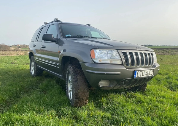 Jeep Grand Cherokee cena 25900 przebieg: 317000, rok produkcji 2003 z Tuchola małe 301